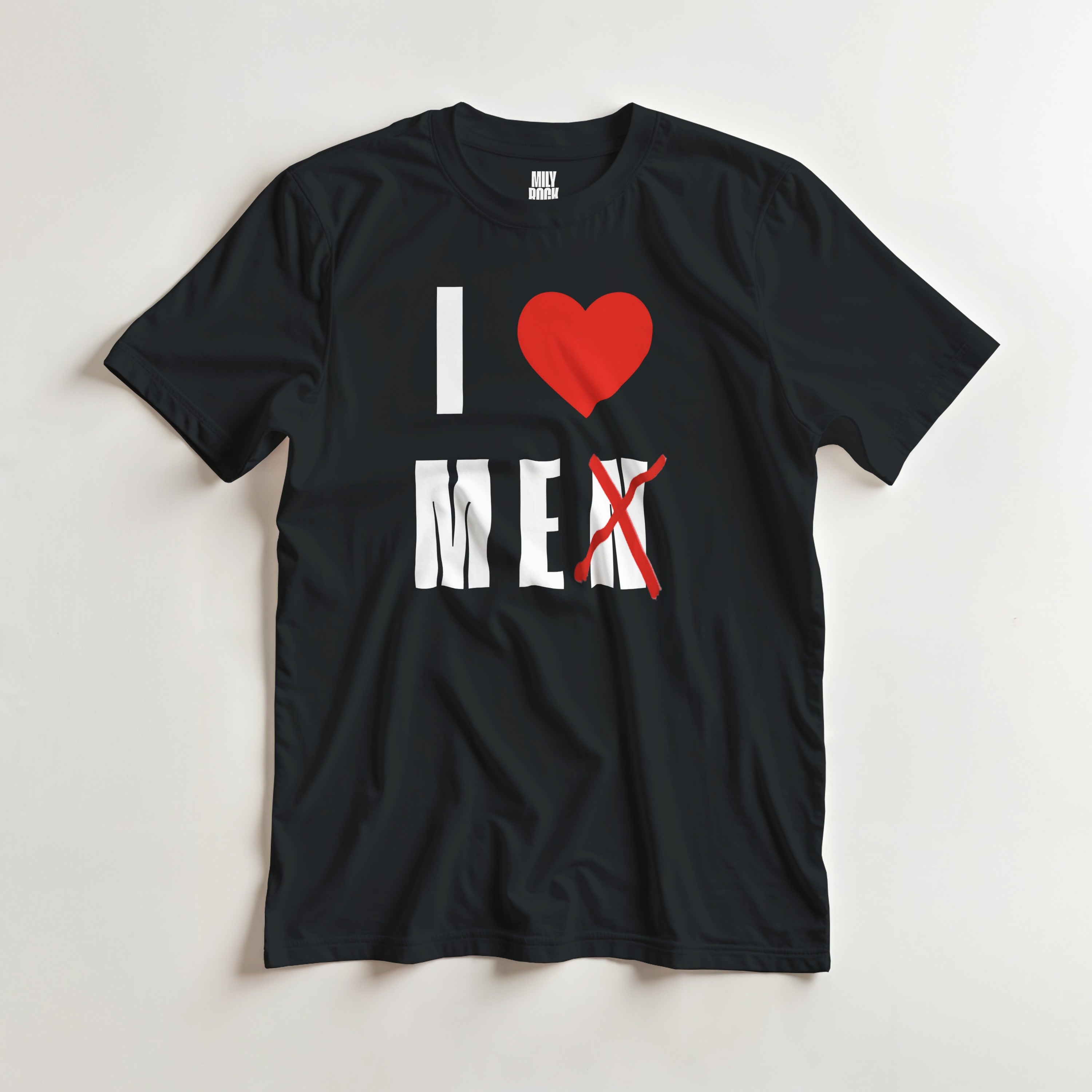 T-Shirt "I LOVE ME" aus 100% Baumwolle (Verschiedene Farben)