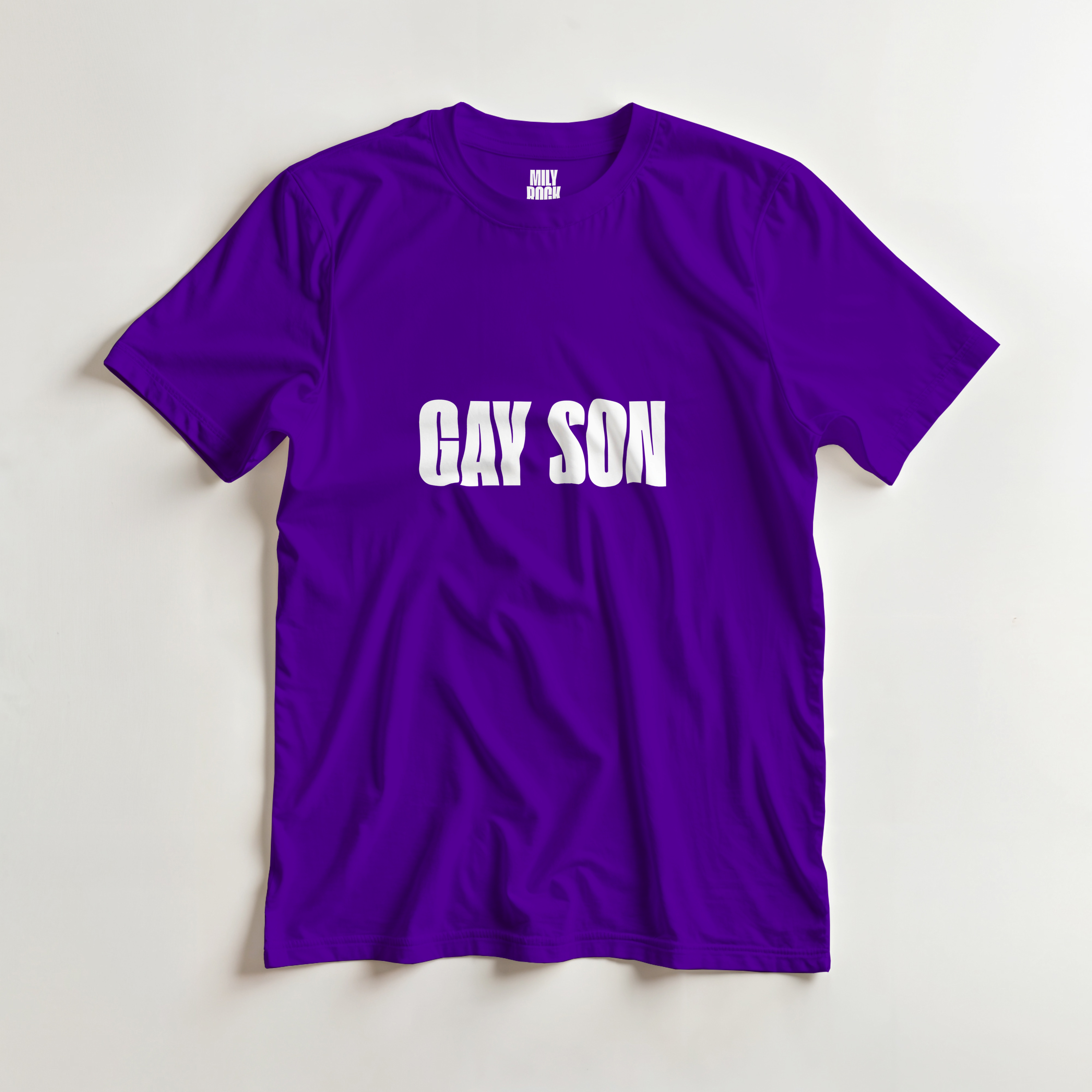 T-Shirt "GAY SON" aus 100% Baumwolle (Verschiedene Farben)