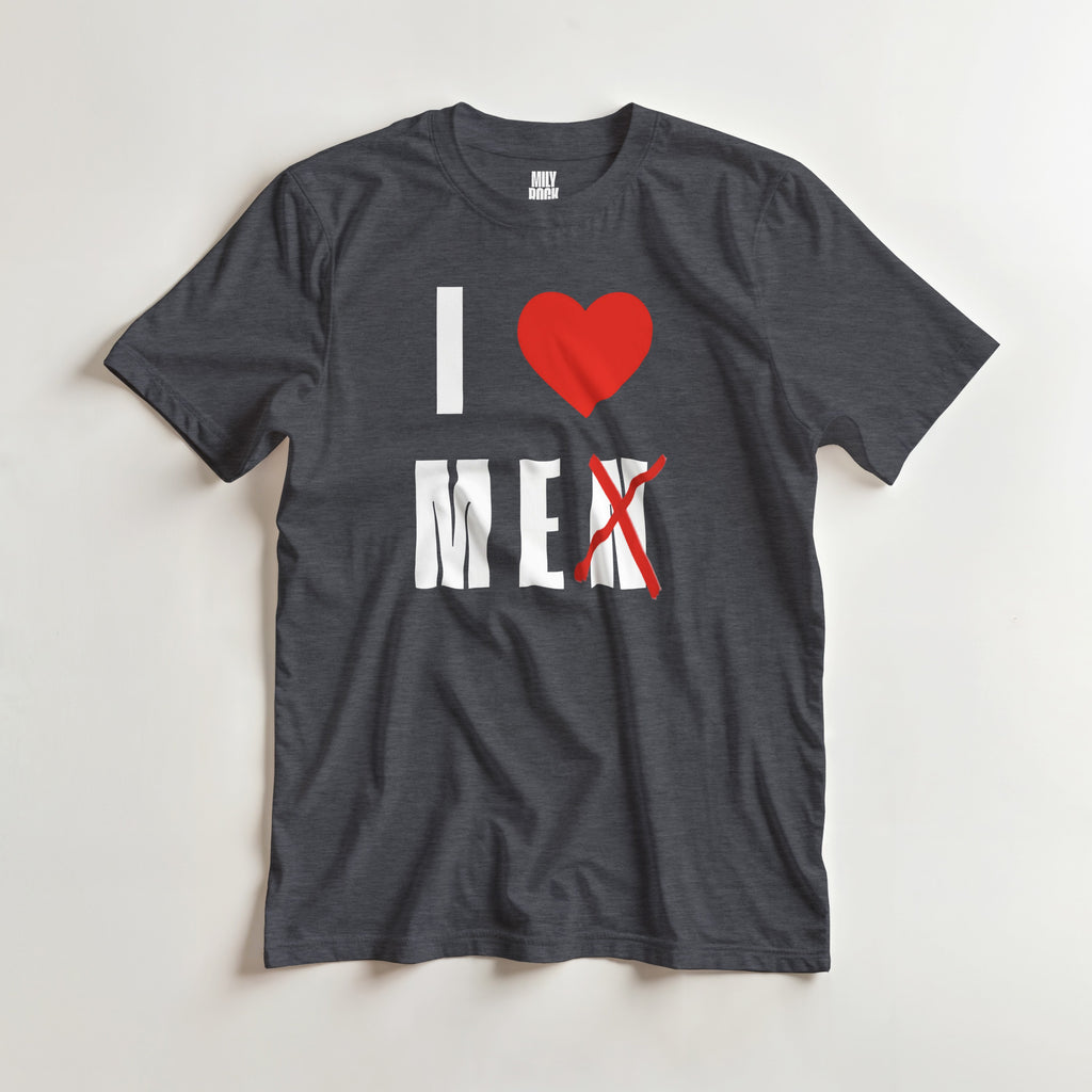 T-Shirt "I LOVE ME" aus 100% Baumwolle (Verschiedene Farben)