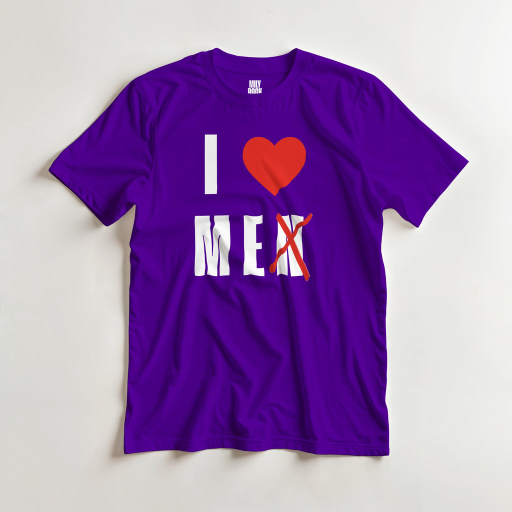 T-Shirt "I LOVE ME" aus 100% Baumwolle (Verschiedene Farben)