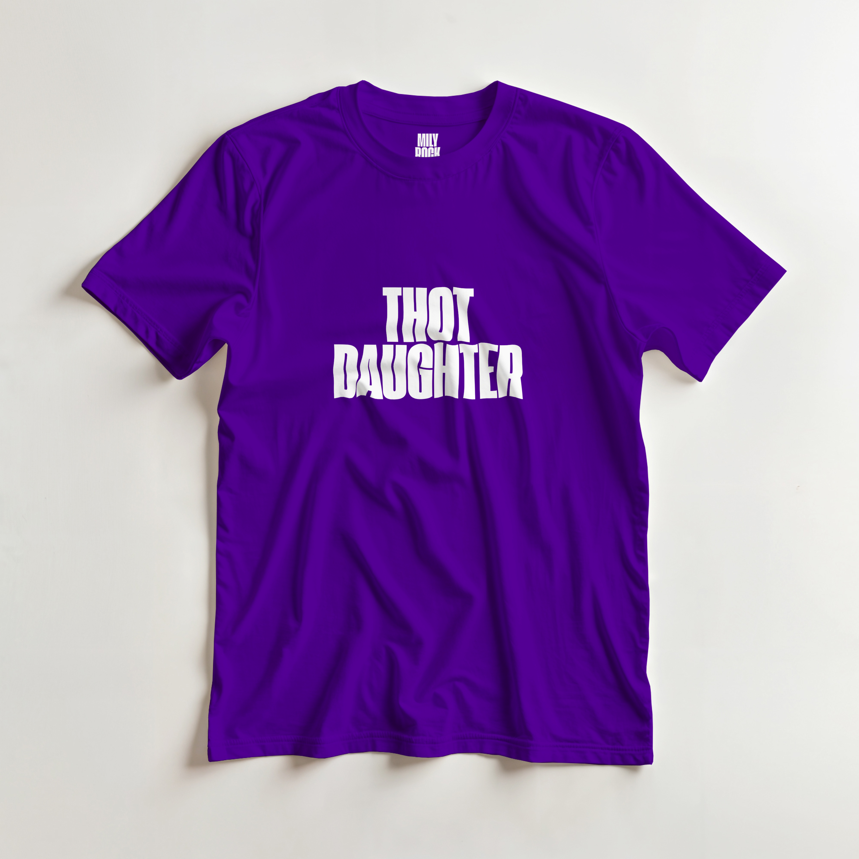 T-Shirt "THOT DAUGHTER" aus 100% Baumwolle (Verschiedene Farben)