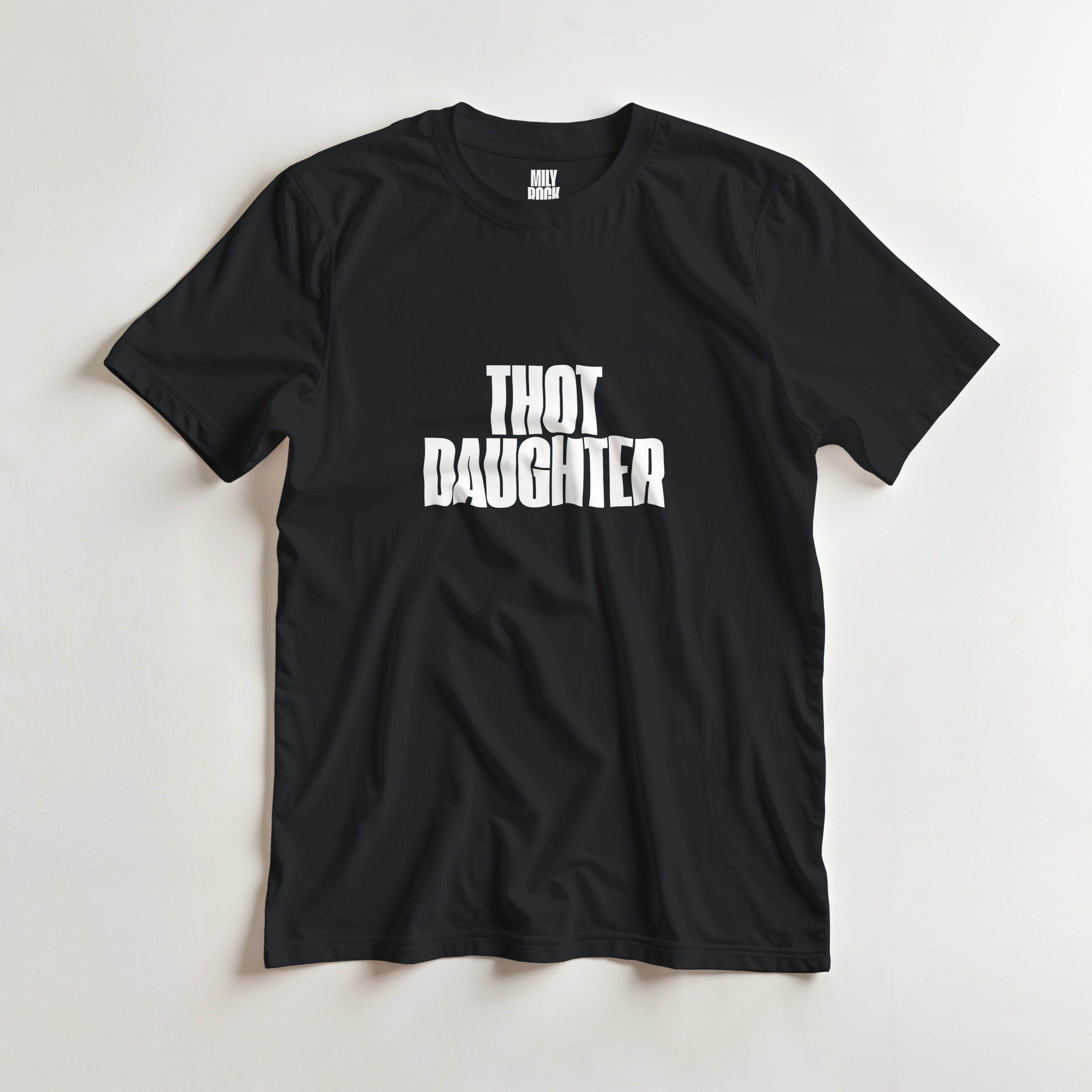 T-Shirt "THOT DAUGHTER" aus 100% Baumwolle (Verschiedene Farben)