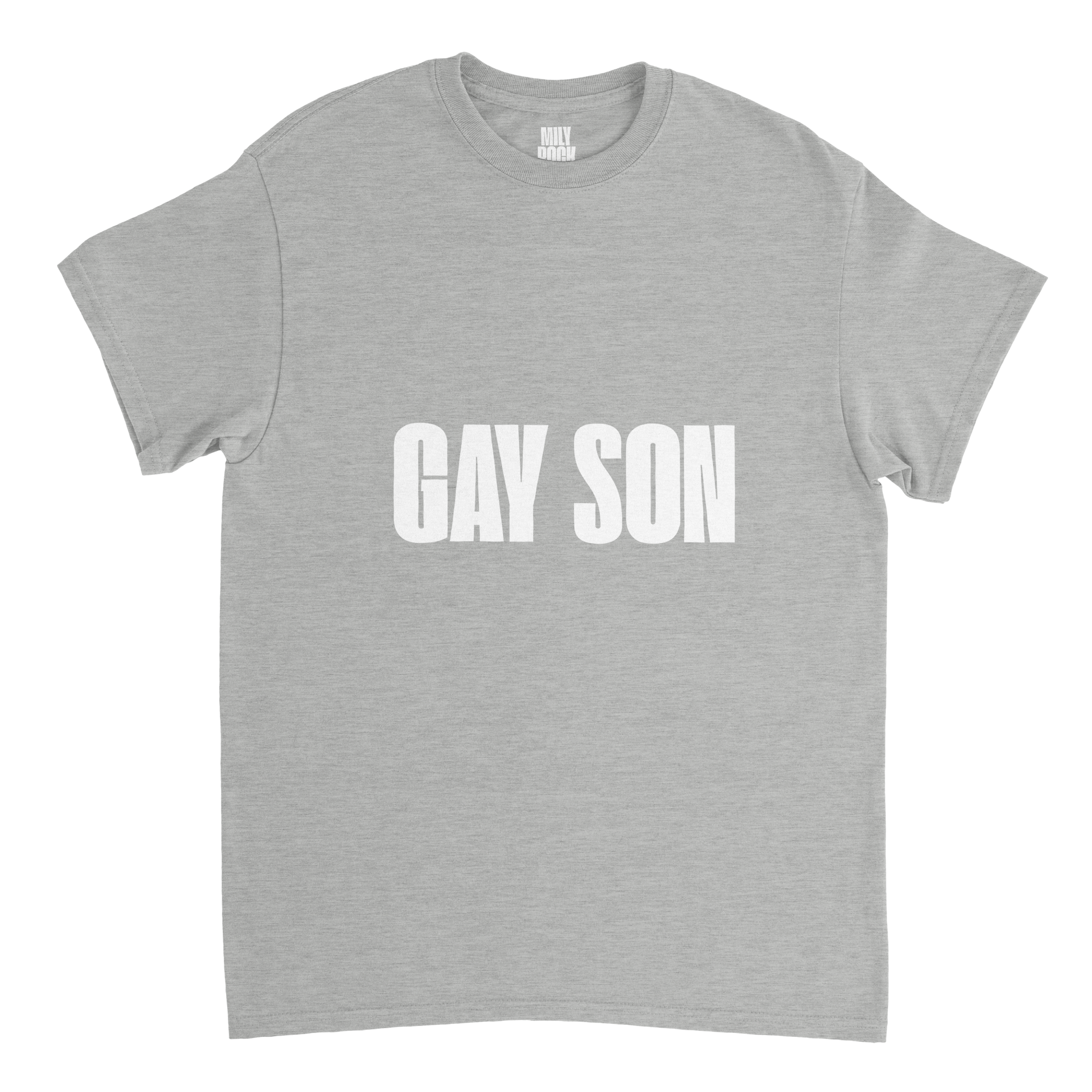 T-Shirt "GAY SON" aus 100% Baumwolle (Verschiedene Farben)