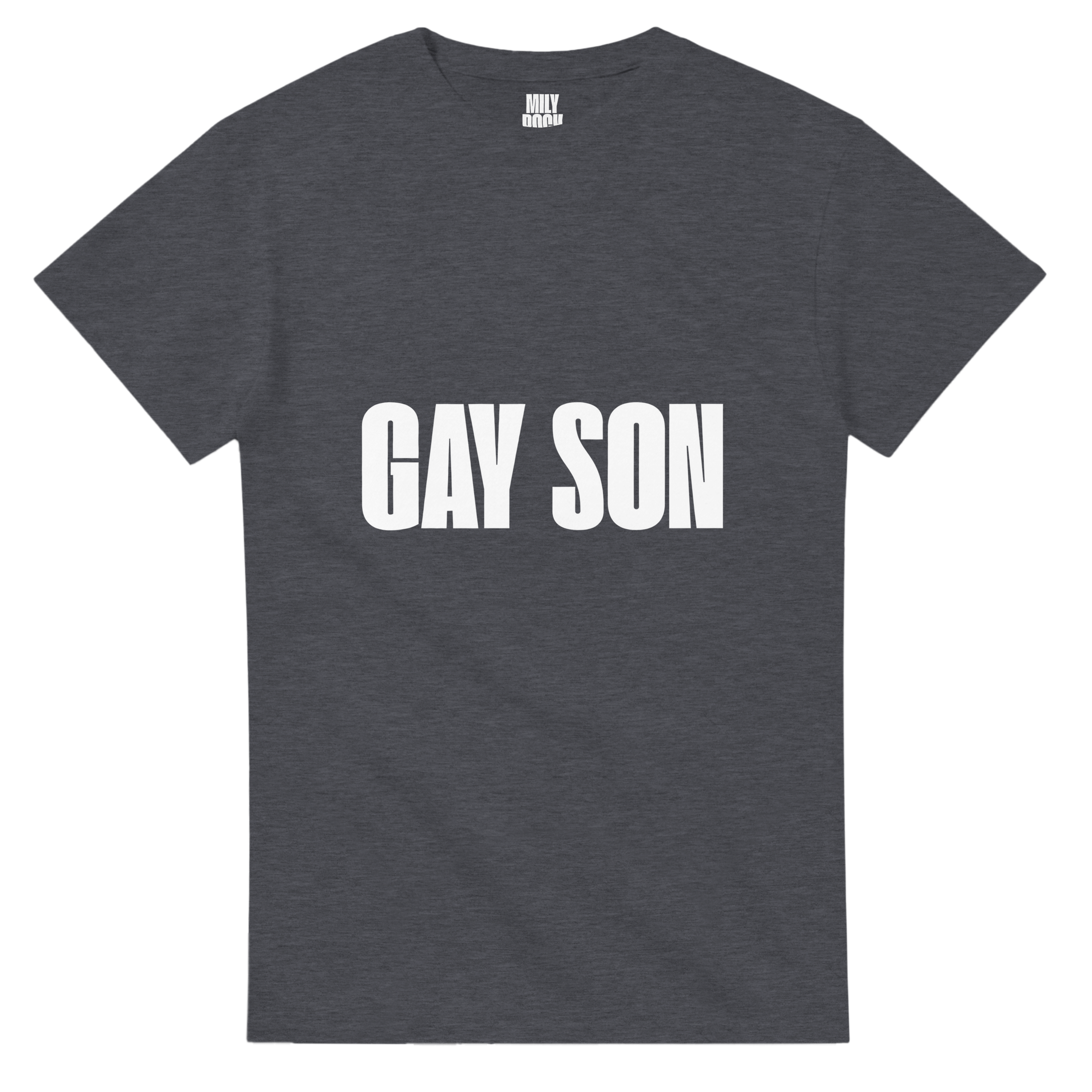 T-Shirt "GAY SON" aus 100% Baumwolle (Verschiedene Farben)